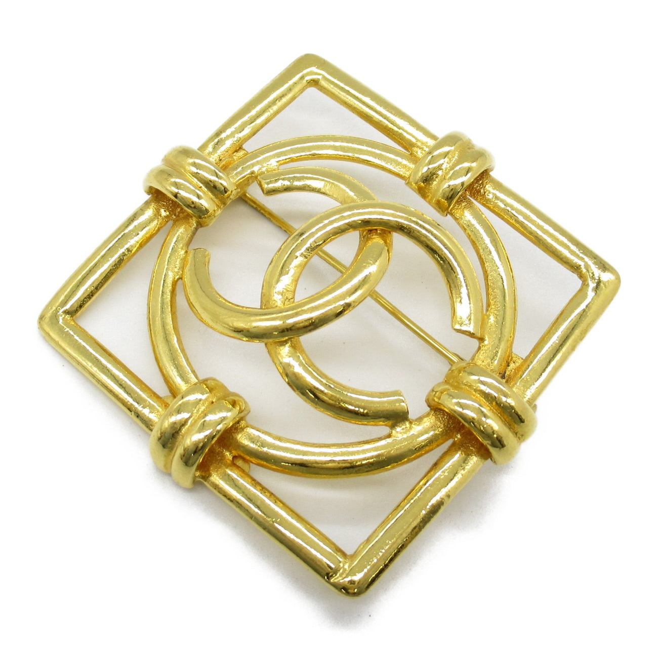 Vintage Chanel Gold Brooch