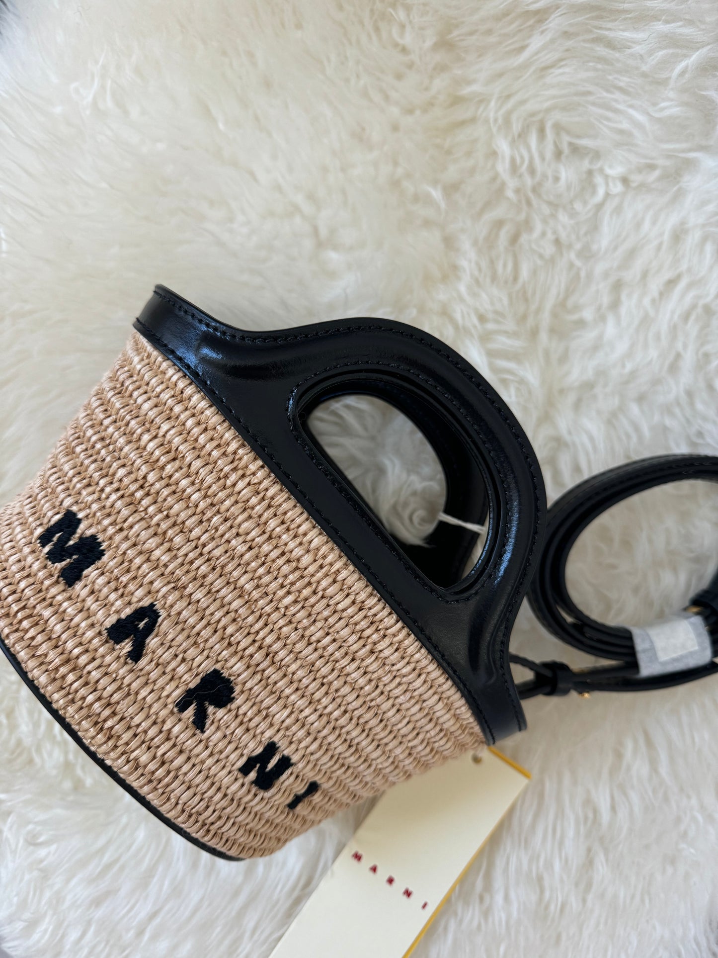 Marni Micro Raffia bag