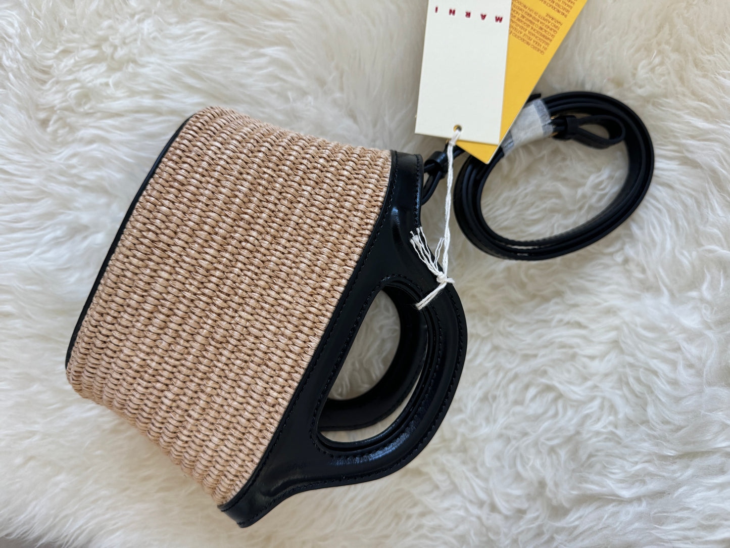 Marni Micro Raffia bag