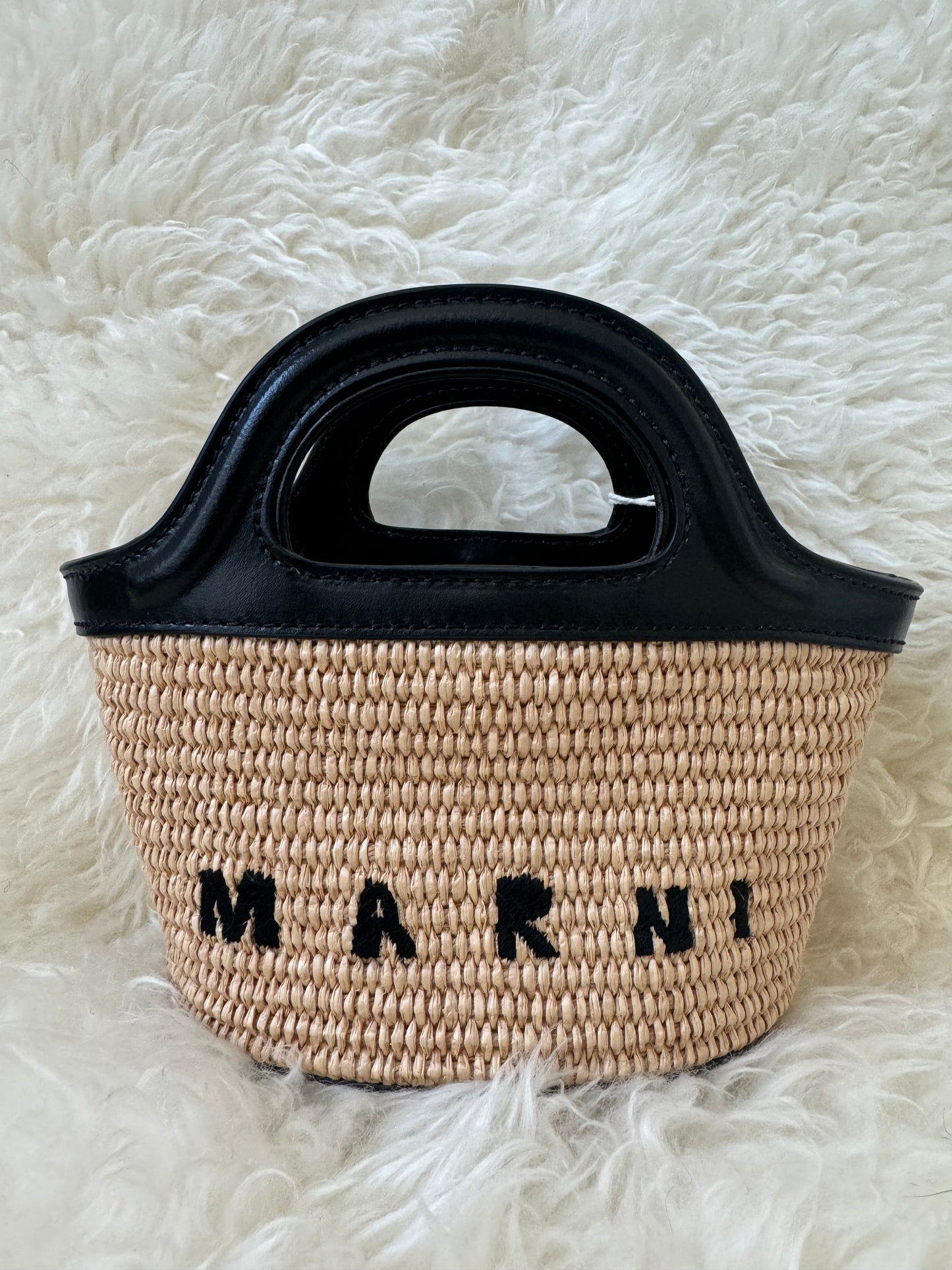 Marni Micro Raffia bag