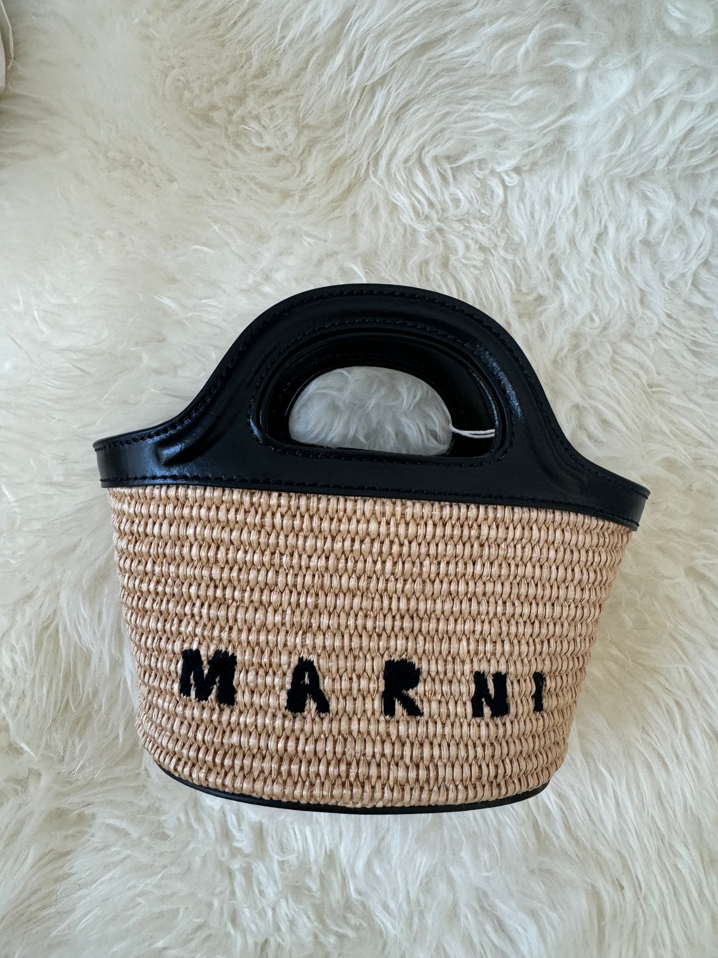 Marni Micro Raffia bag